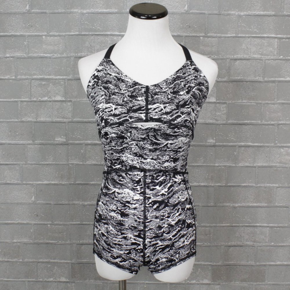 Lululemon Track Bodysuit Cross-back Sprinting Romper 4